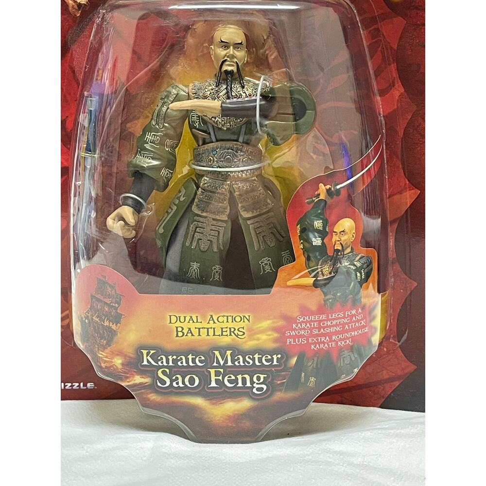Zizzle 2007 Pirates Of The Caribbean Karate Master Sao Feng Dual Action Battlers